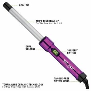 Bed Head CURLIPOPS ¾” Purple Styling Curling Wand
